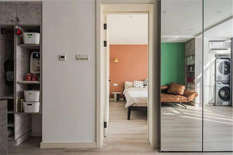 改造后的卧室门洞