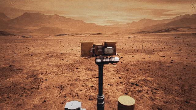 探测|“祝融号”火星车开始穿越复杂地形地带