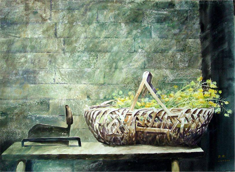 书画艺术1578期陈飞虎水彩作品欣赏