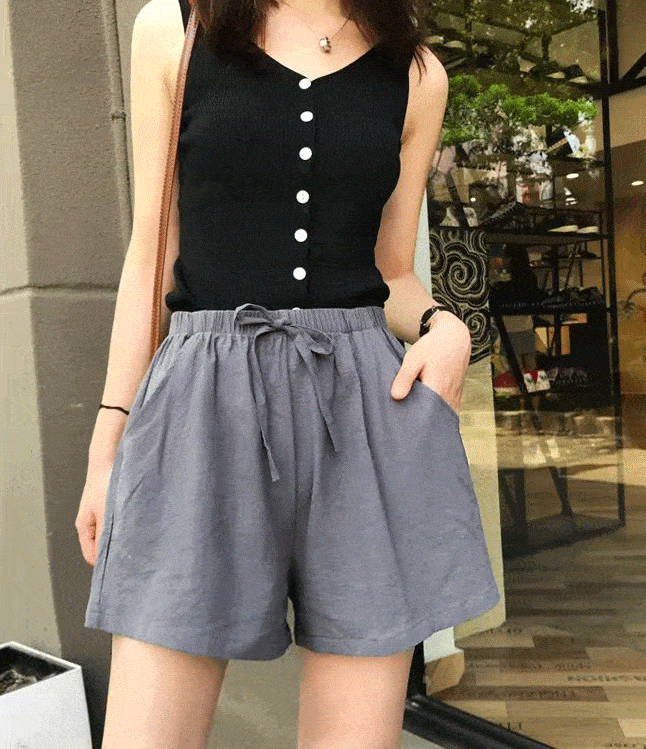 夏天|这条“会呼吸”的棉麻短裤，比裸奔还爽！一口“吃”掉赘肉，显瘦20斤， 舒服得像没穿一样！