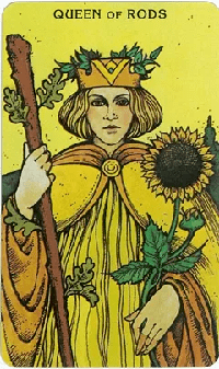 权杖皇后 正位本周权杖皇后来到了双鱼座,你会变得乐观,热情,坚定