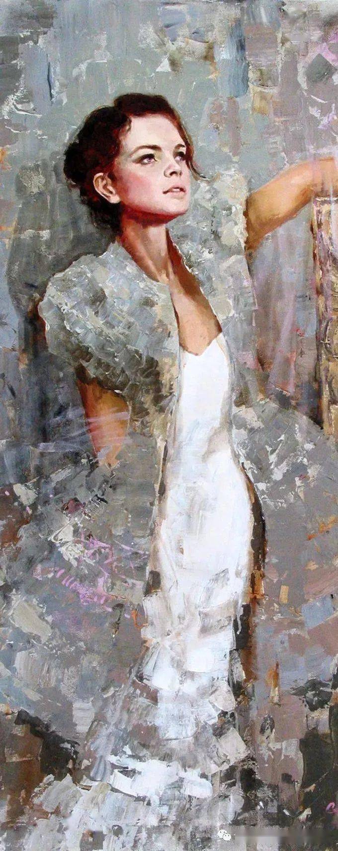 乌克兰女画家艾琳谢里的人物油画艺术作品赏析