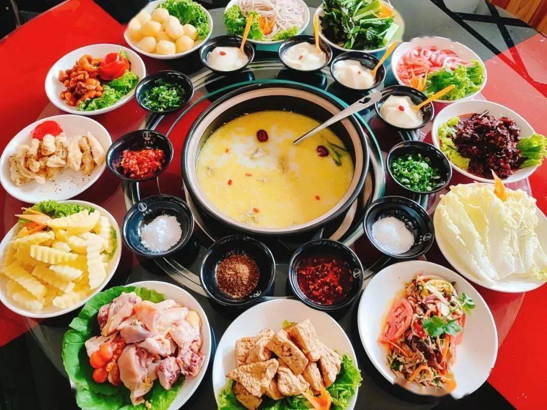 69元蜂抢原价232元保山永昌味道豆浆鸡套餐四荤八素豆浆鸡糍粑辣子鸡