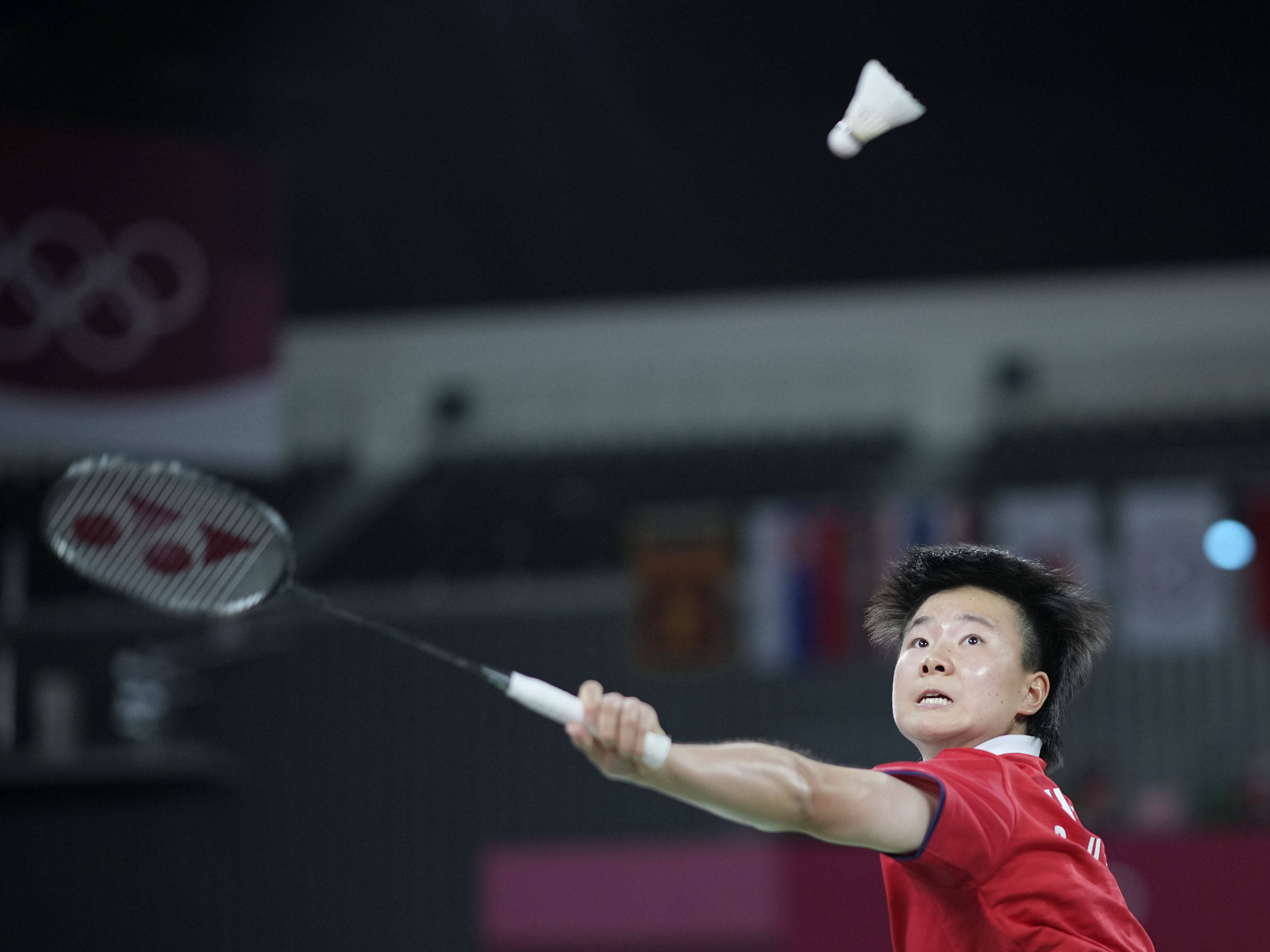 羽毛球女单铜牌赛赛况