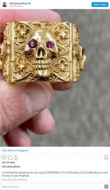 筹备|《敢死队4》进入筹备阶段 史泰龙曝光骷髅戒指