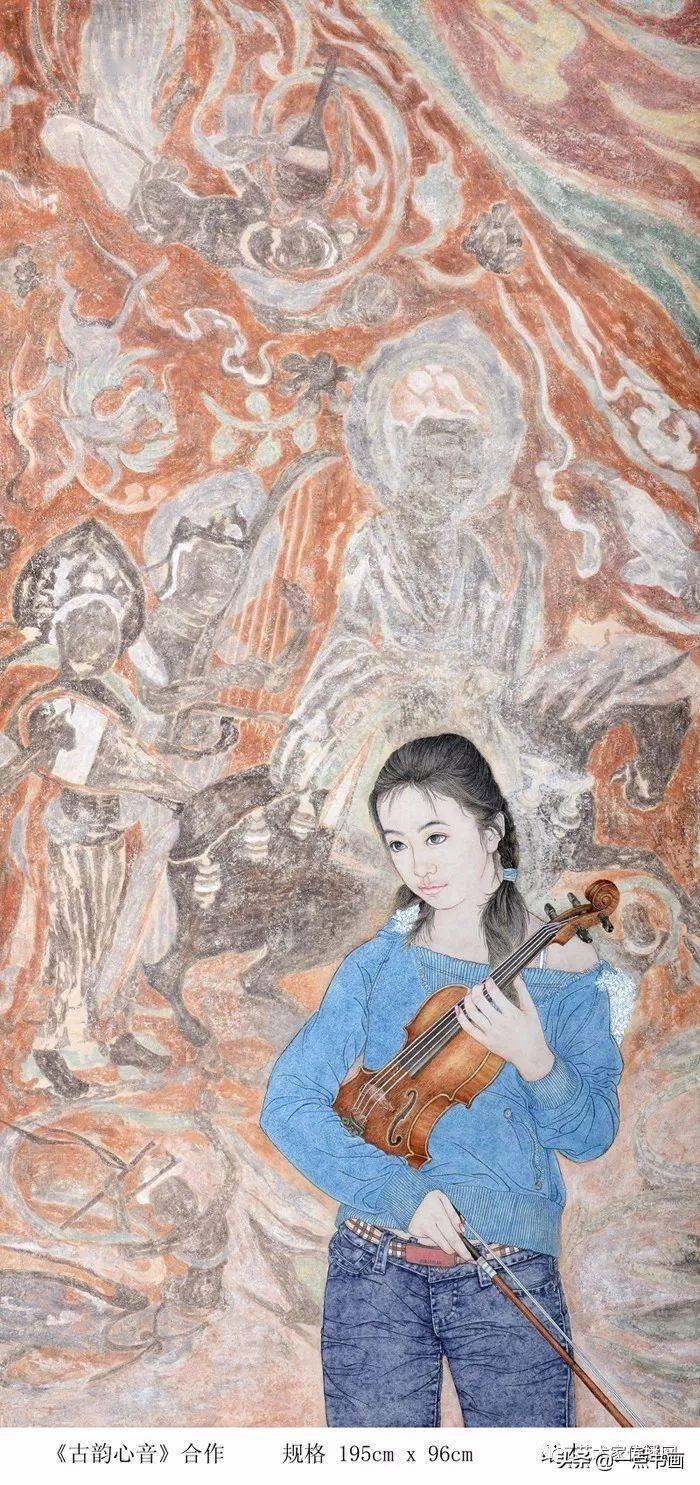 追求画外情,画外意.所以诗意性的内涵成为工笔画的内在意蕴.