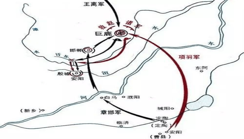 无可争议的军事奇迹西楚霸王项羽领导的巨鹿之战