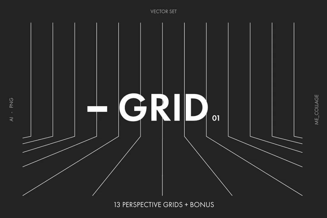 透视网格 让设计更有层次_海报