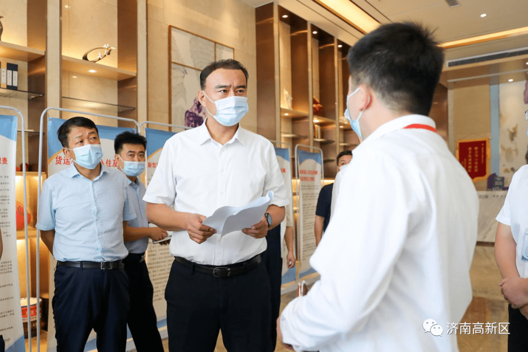 焦卫星督导高新区疫情防控工作