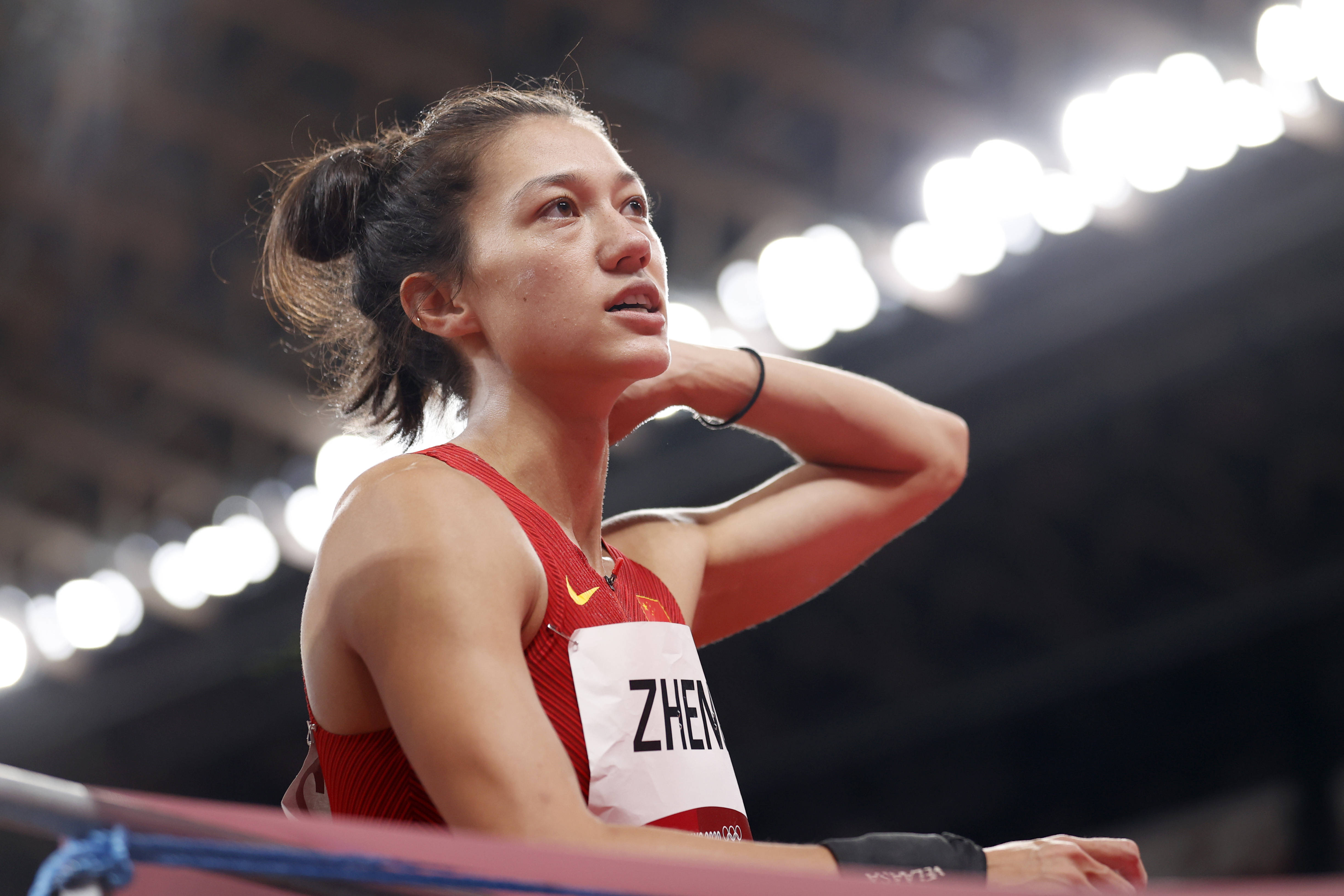 郑妮娜力出战东京奥运会七项全能比赛.