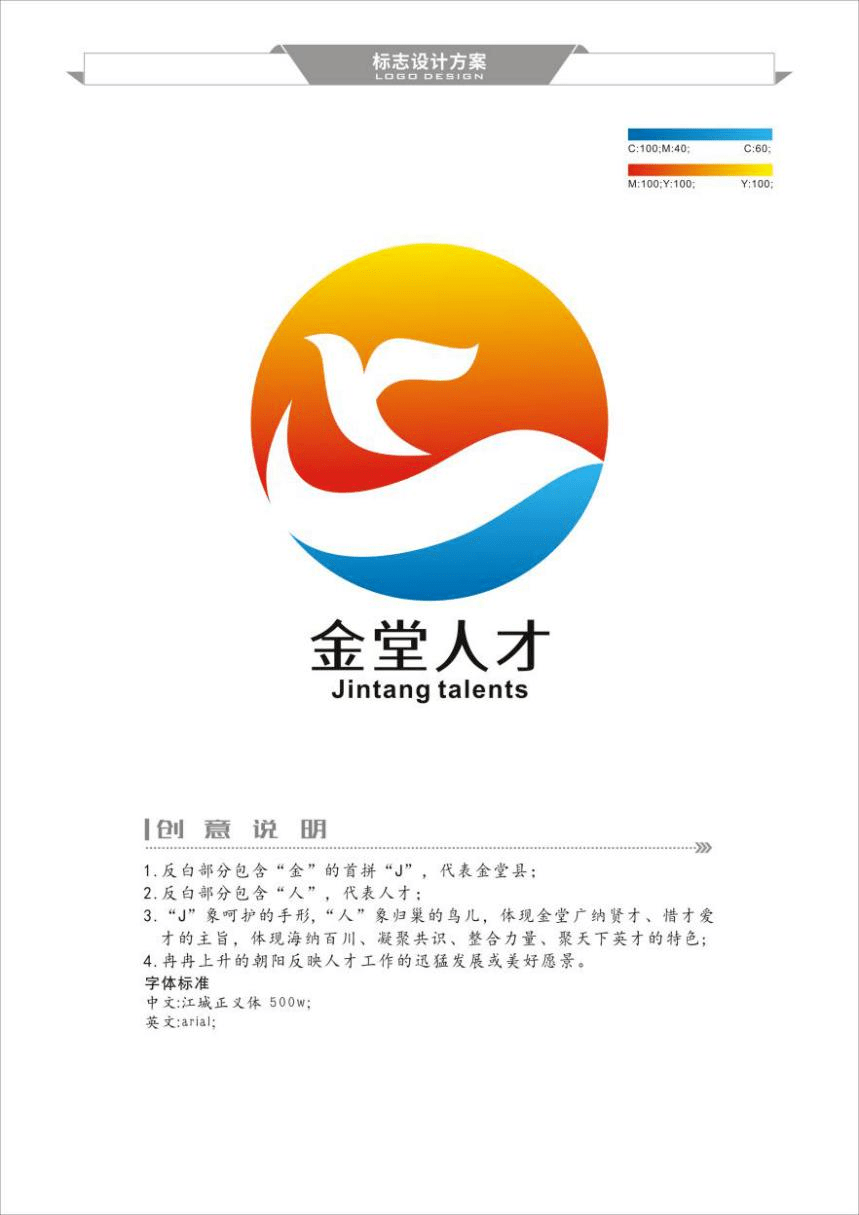 8765432金堂人才logo标识入围作品公示61阿宝961金堂童861才才7