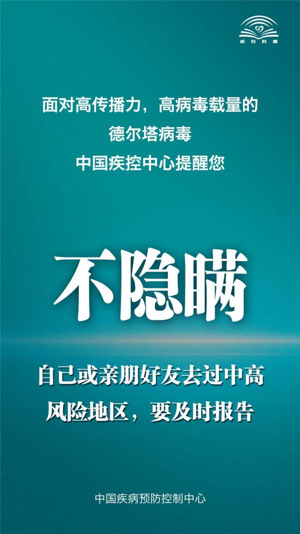 中国疾控中心|面对德尔塔病毒，中国疾控中心提示您这九点！