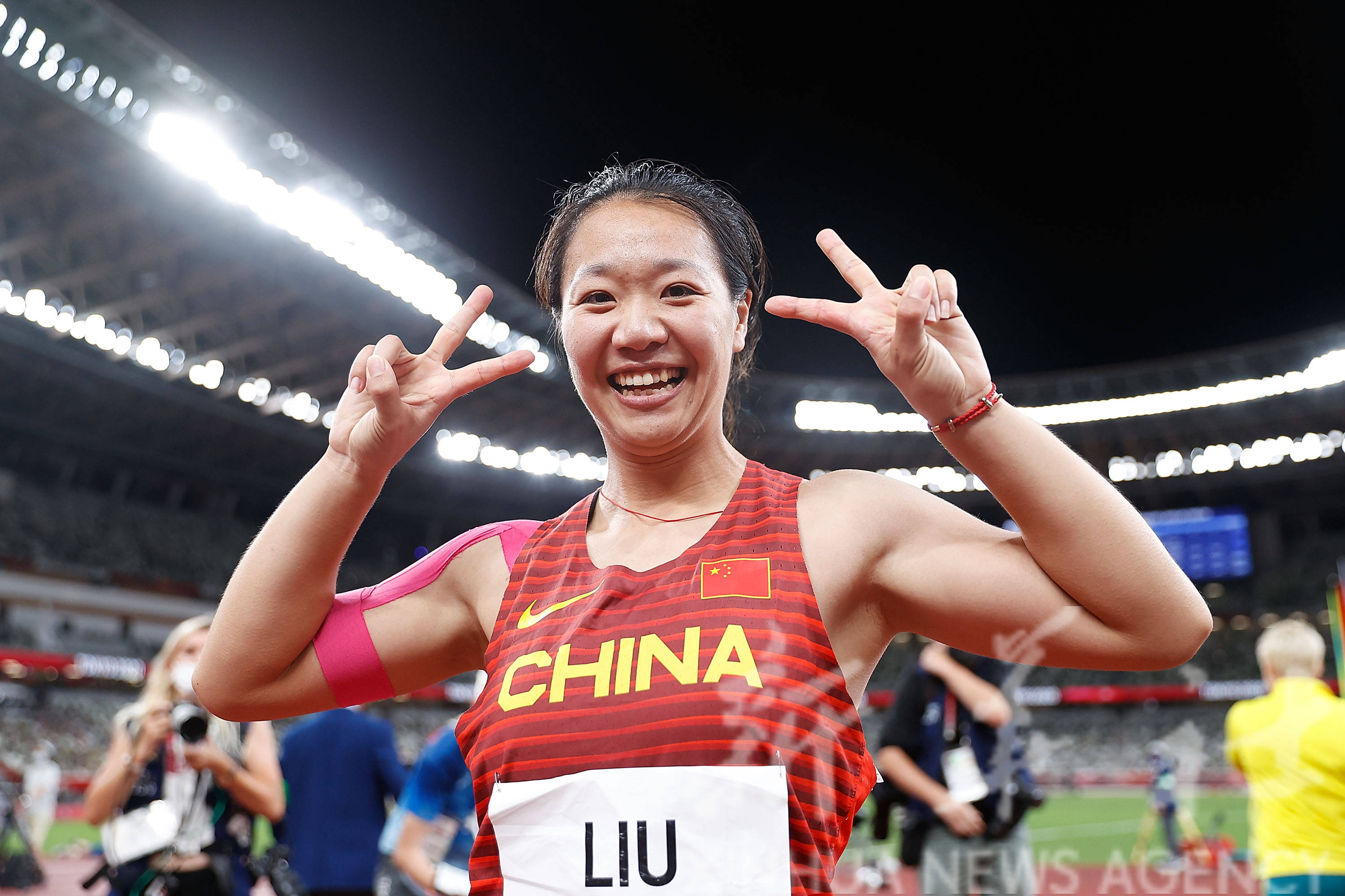 田径——女子标枪决赛:刘诗颖夺冠