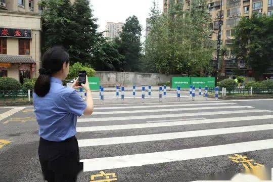 车辆|我为群众办实事丨一条斑马线 破解学生出行难