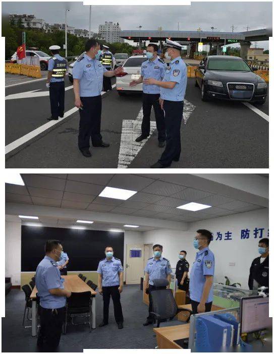 7月29日上午,涟水县副县长,公安局长马仁慧先后到道路交通检查卡点