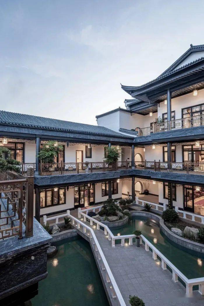 古典四合院与大理石这才是中式豪宅