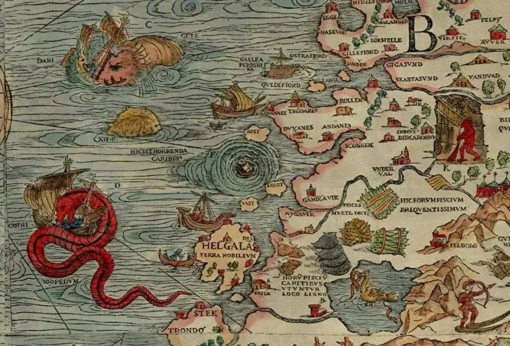 最早的航海图集图片