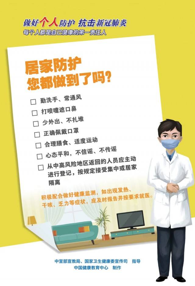 答案|今天做好个人防护了吗？这套海报告诉你答案！【新型冠状病毒科普知识】