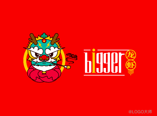 小龍蝦品牌logo設計欣賞!_logods