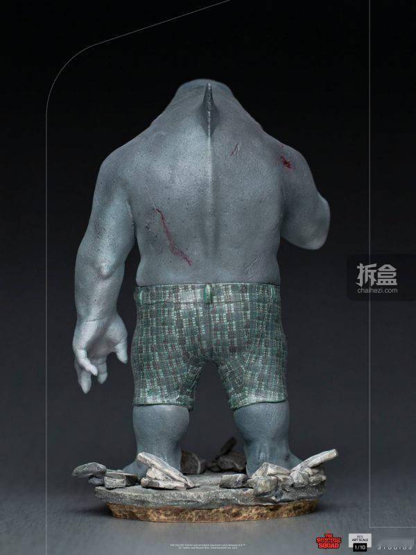 宝丽石|Iron Studios：1/10《自杀小队/X特遣队：全员集结》- King Shark 鲨鱼王