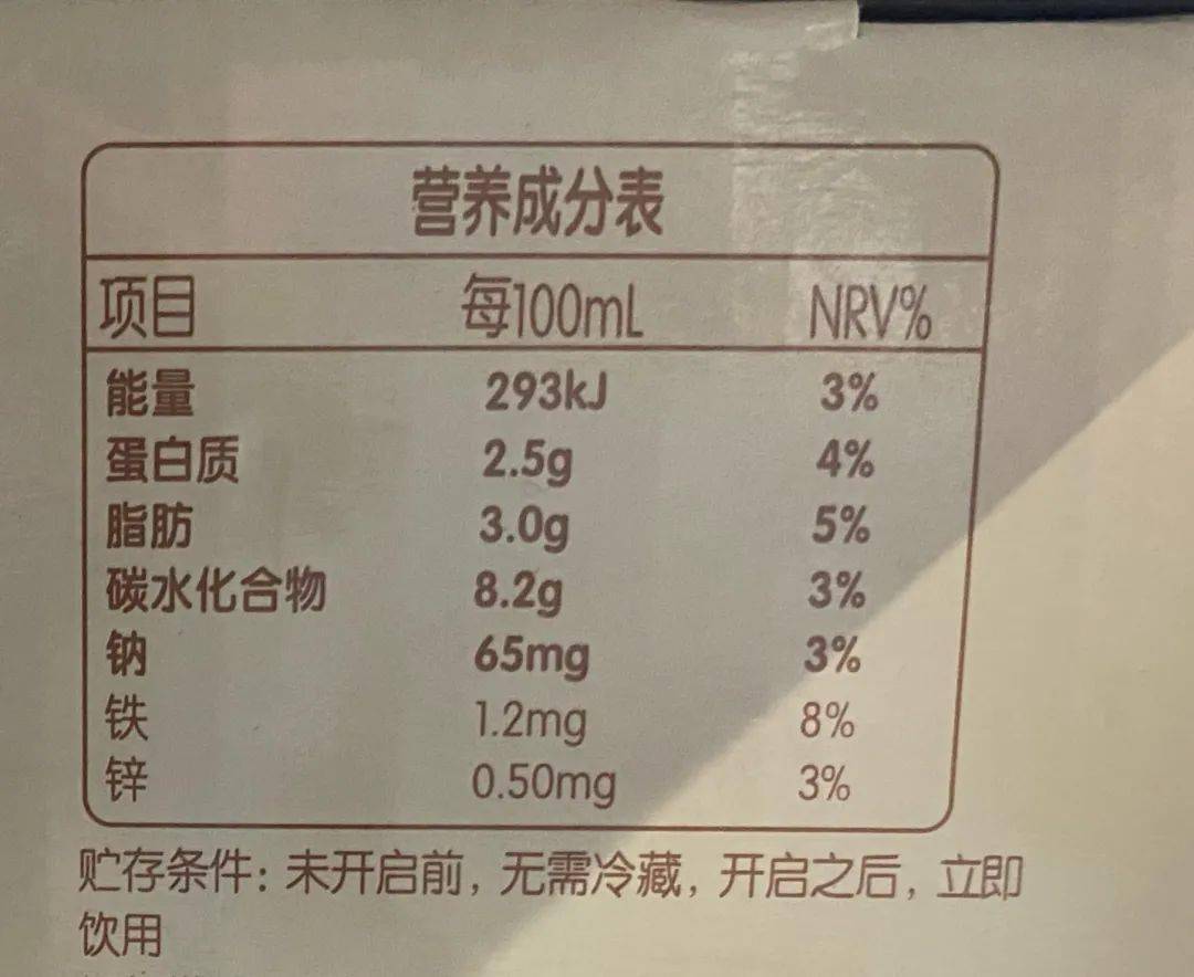 是指 每單位食品中營養素成分佔營養素參考值(nrv)的百分比