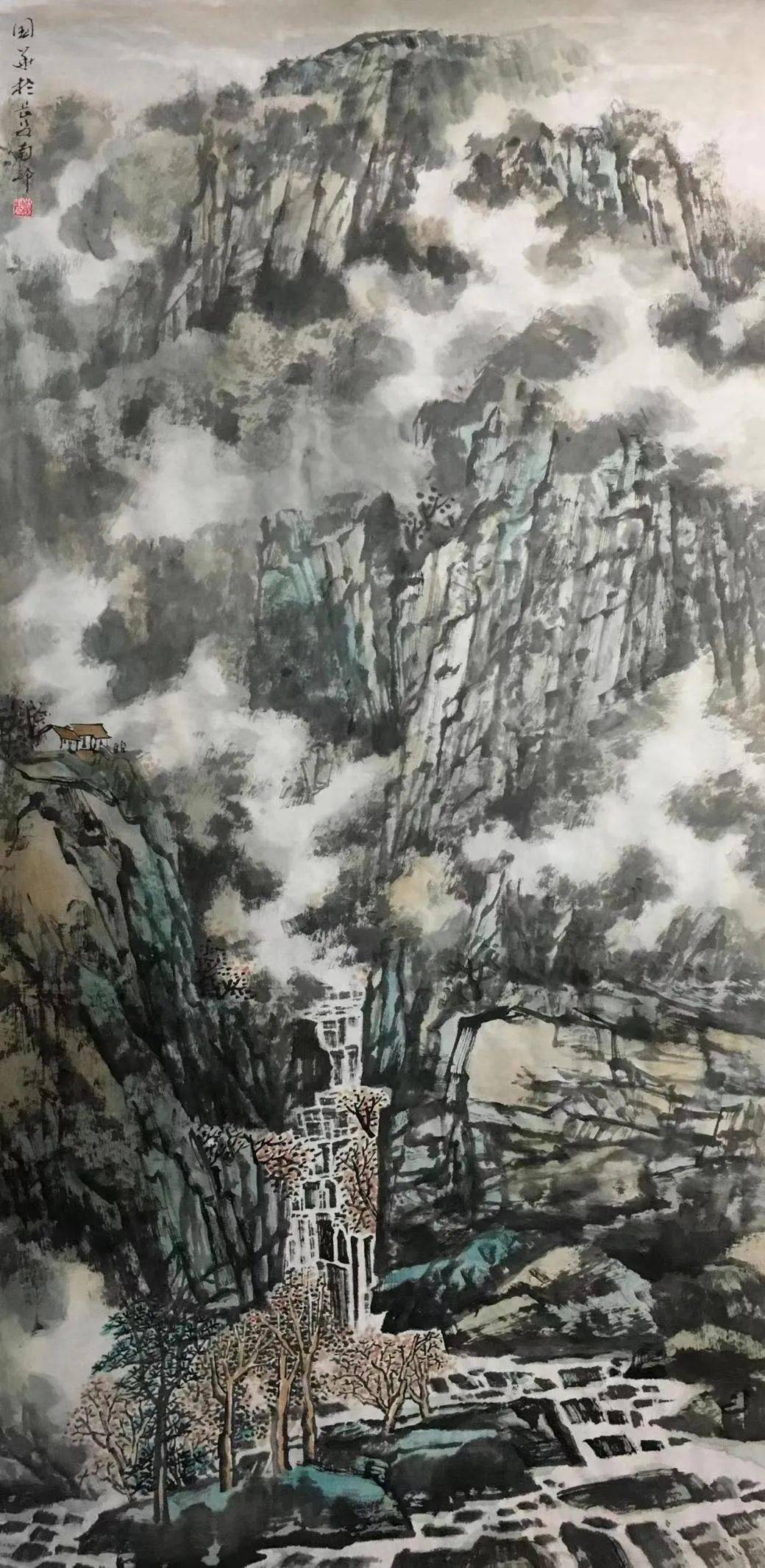 陕西十大山水画家图片