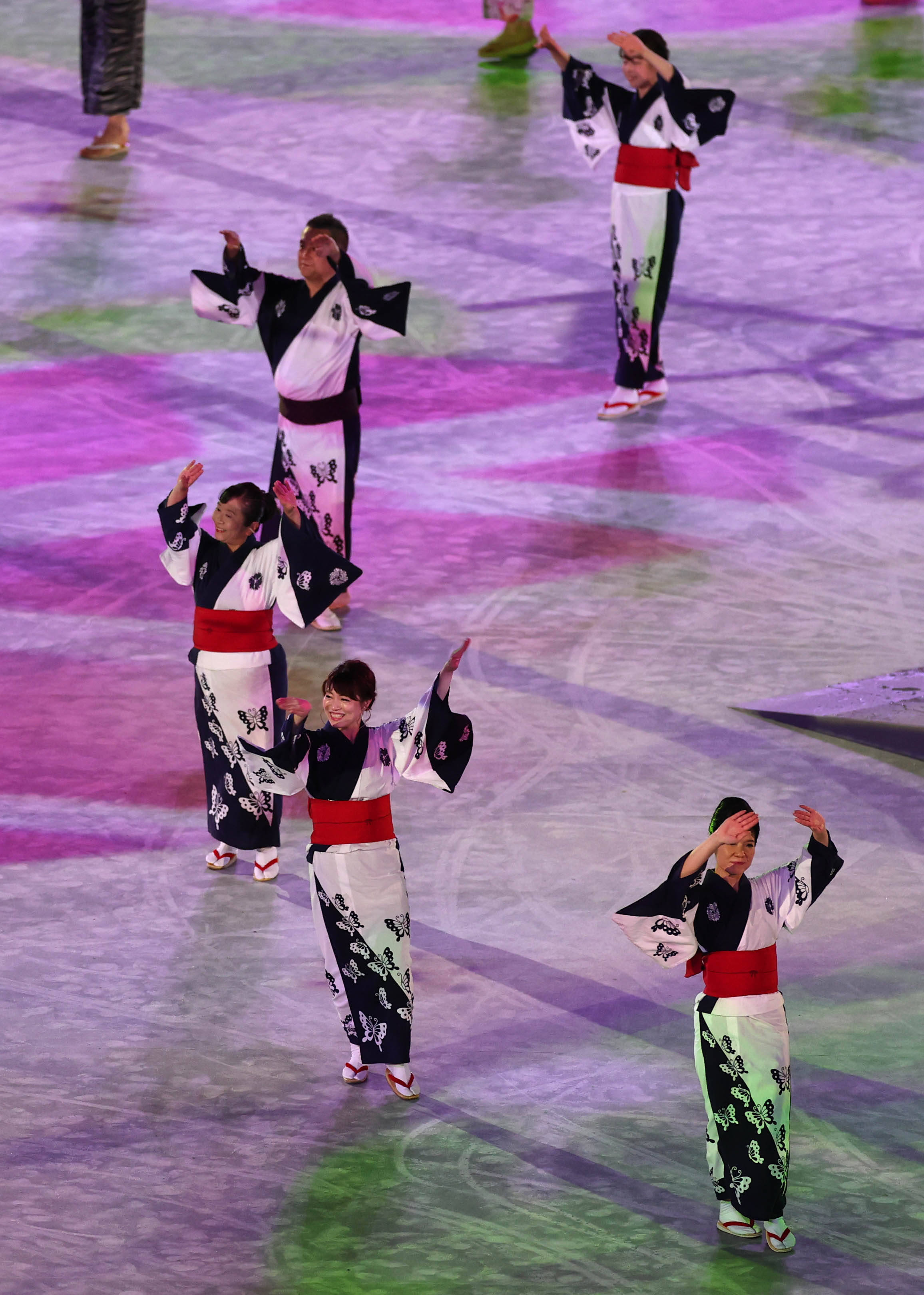 东京奥运会闭幕式举行