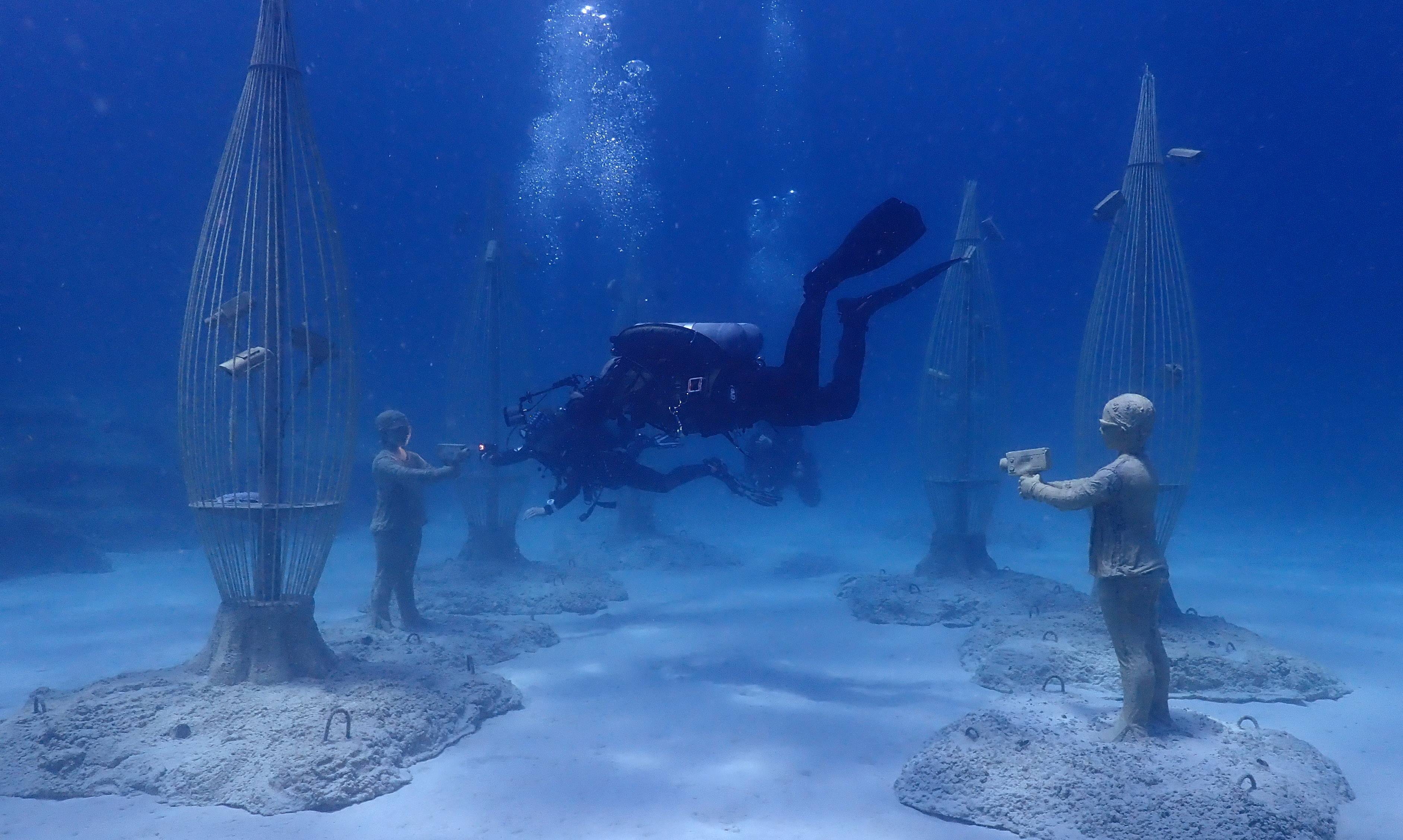 塞浦路斯的水下雕塑博物馆