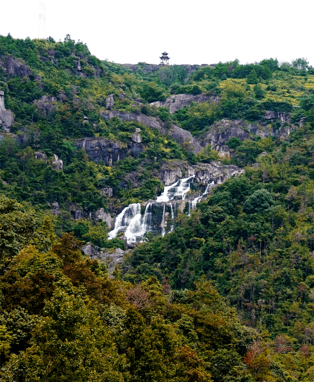 乐清这处山间有美瀑,丰水期独有的胜景别错过!