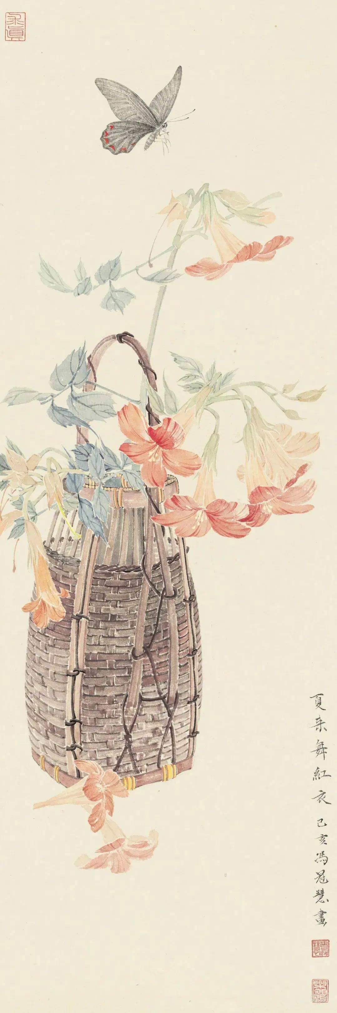 工笔典雅隽秀没骨优雅安静