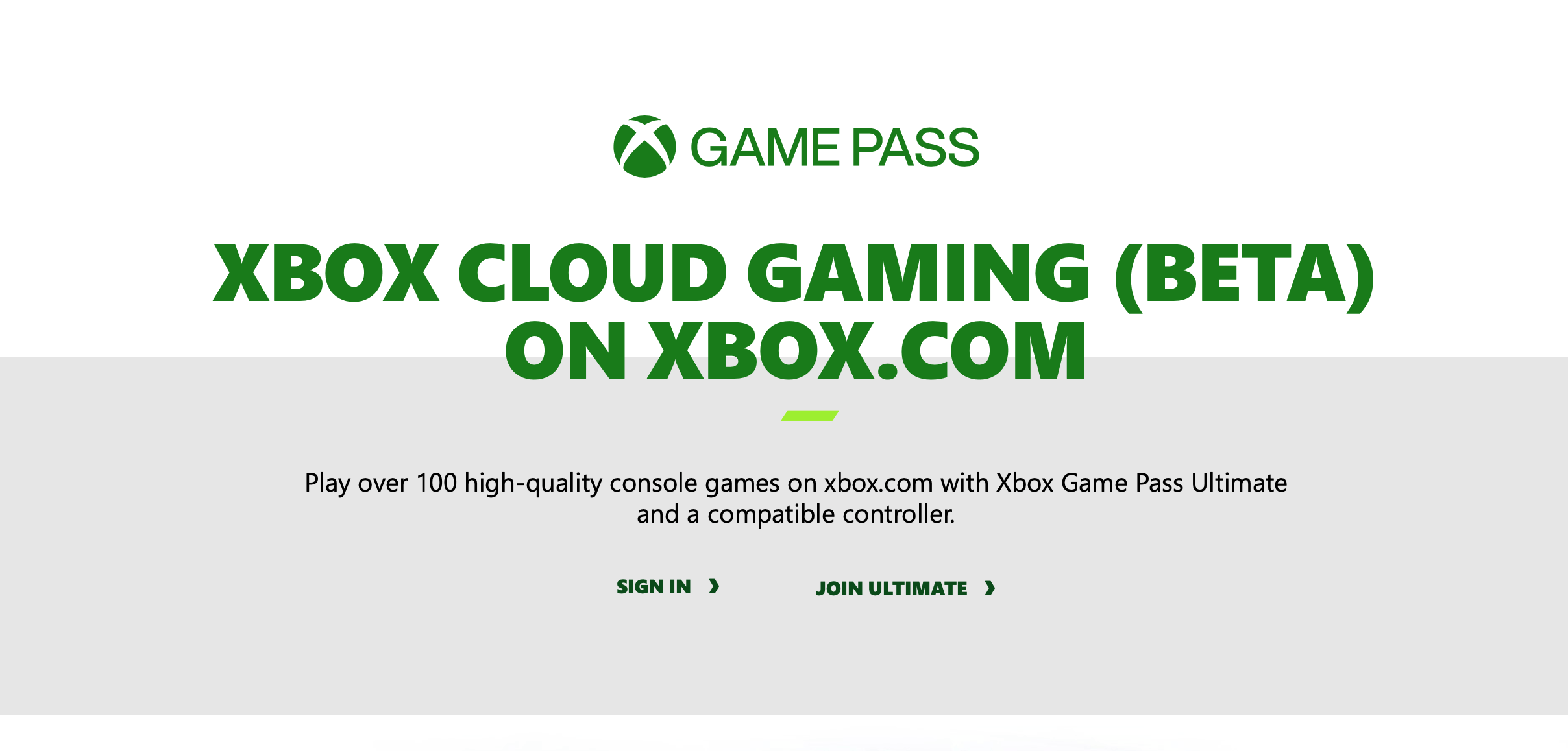 微软推出pc云游戏服务:网络好就能玩!