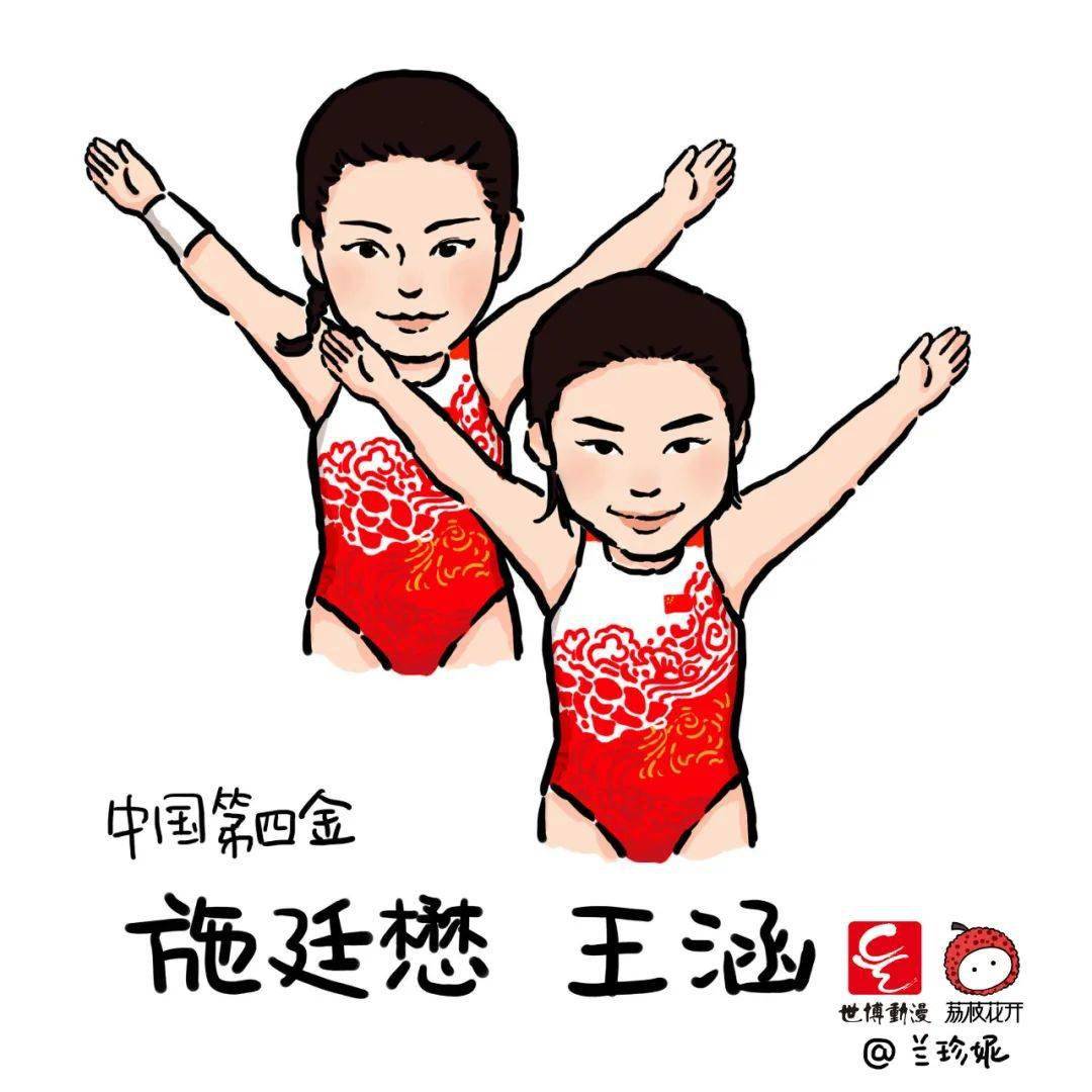 中国奥运军团Q萌版图片