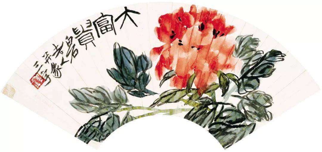 齐白石花鸟扇面一次看个爽