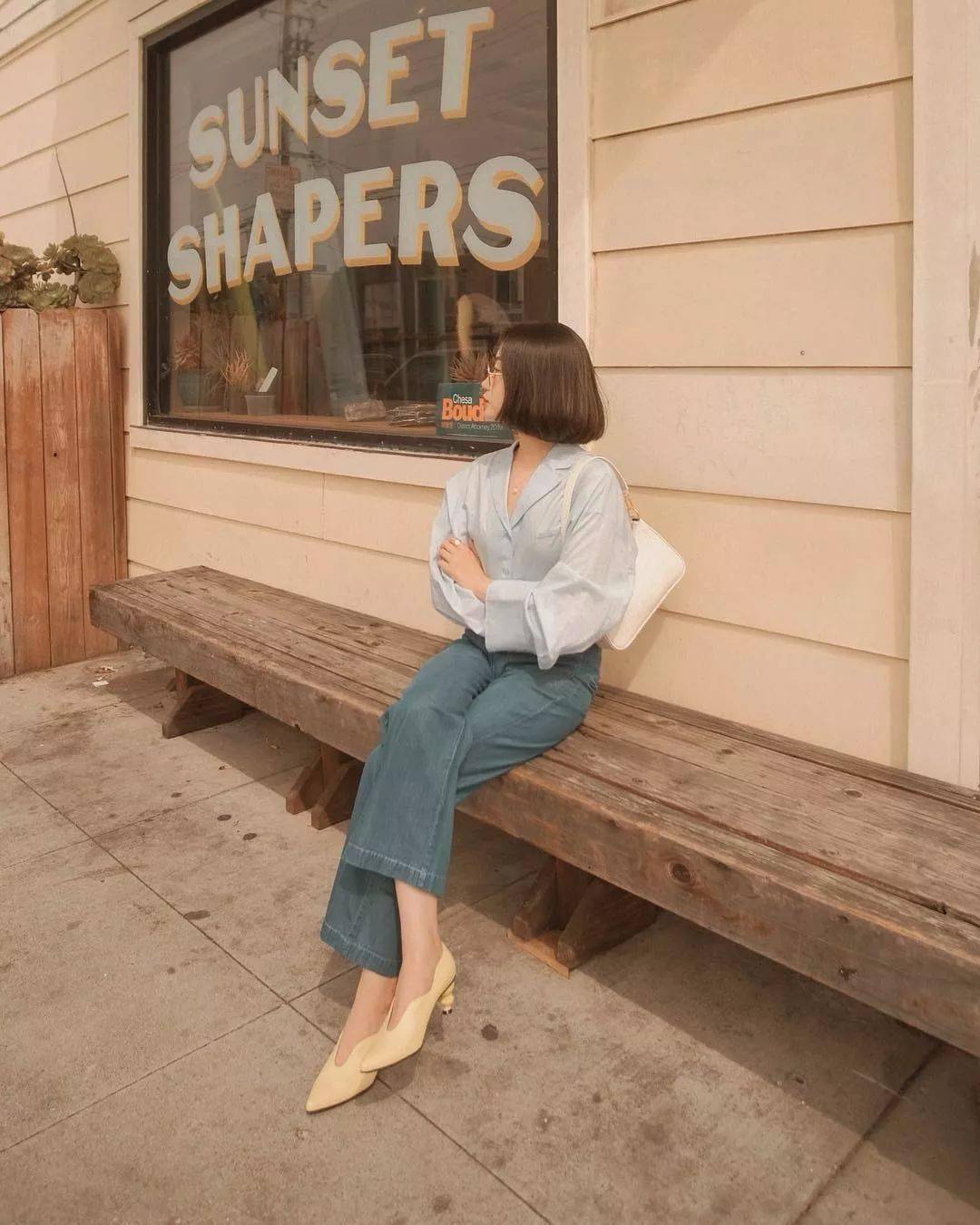 芭蕾|早秋必穿“牛仔裤+仙女鞋”，显气质显高级还显腿长！