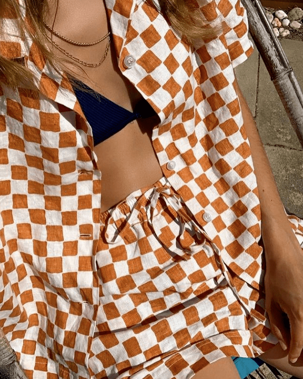 棋盘|衣品挖绝机 | 私服翘楚杨幂的棋盘格，不显胖！