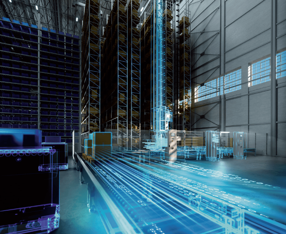 "数字化双胞胎"优化设计工厂仓储物流系统_仿真