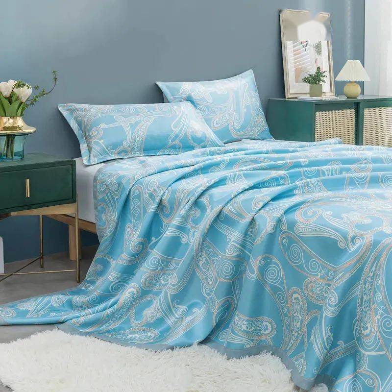 夏天的命是这床冰丝凉席给的不开空调也能一夜凉爽