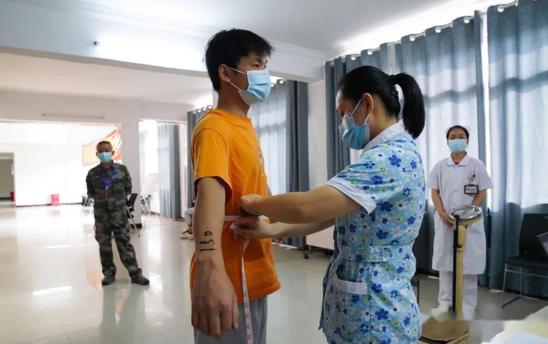 男儿报国时柳城县2021年秋季征兵体检工作正式开始啦