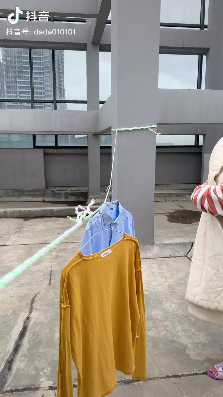 每天洗衣服的人一定要用上这种尼龙晾衣绳