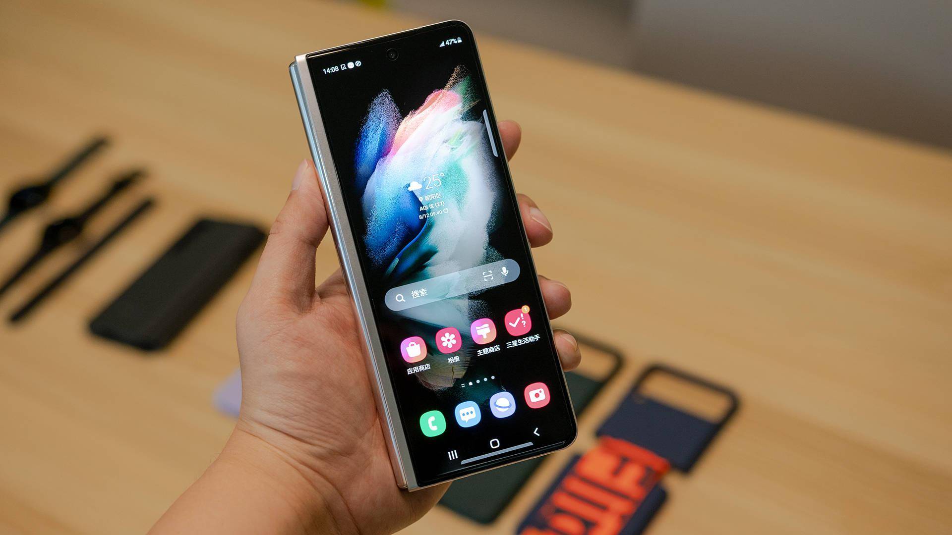 全新折叠旗舰 galaxy z fold3图赏