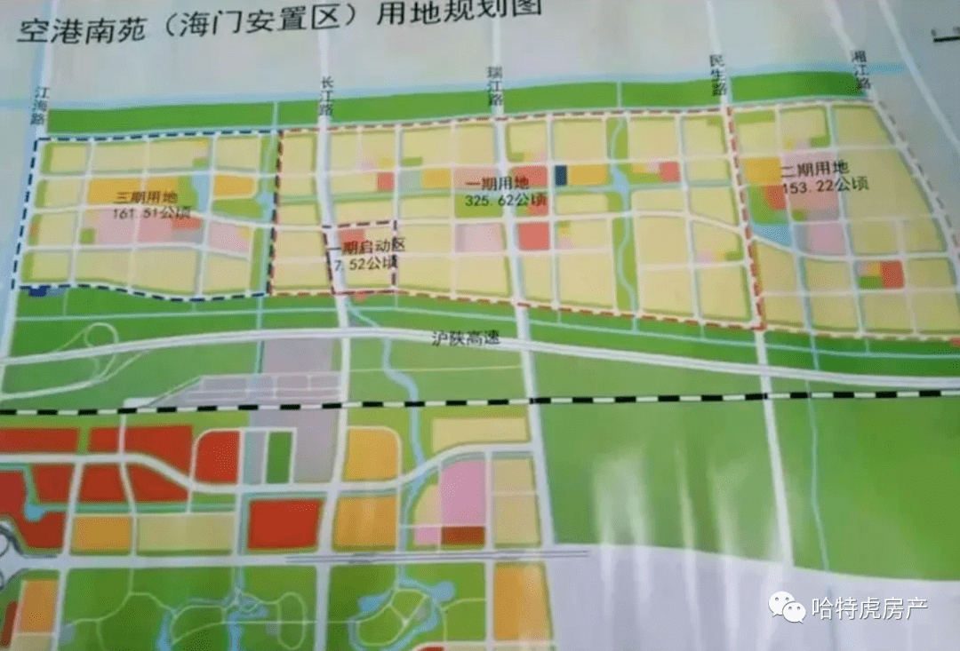 海门新机场位置地图图片