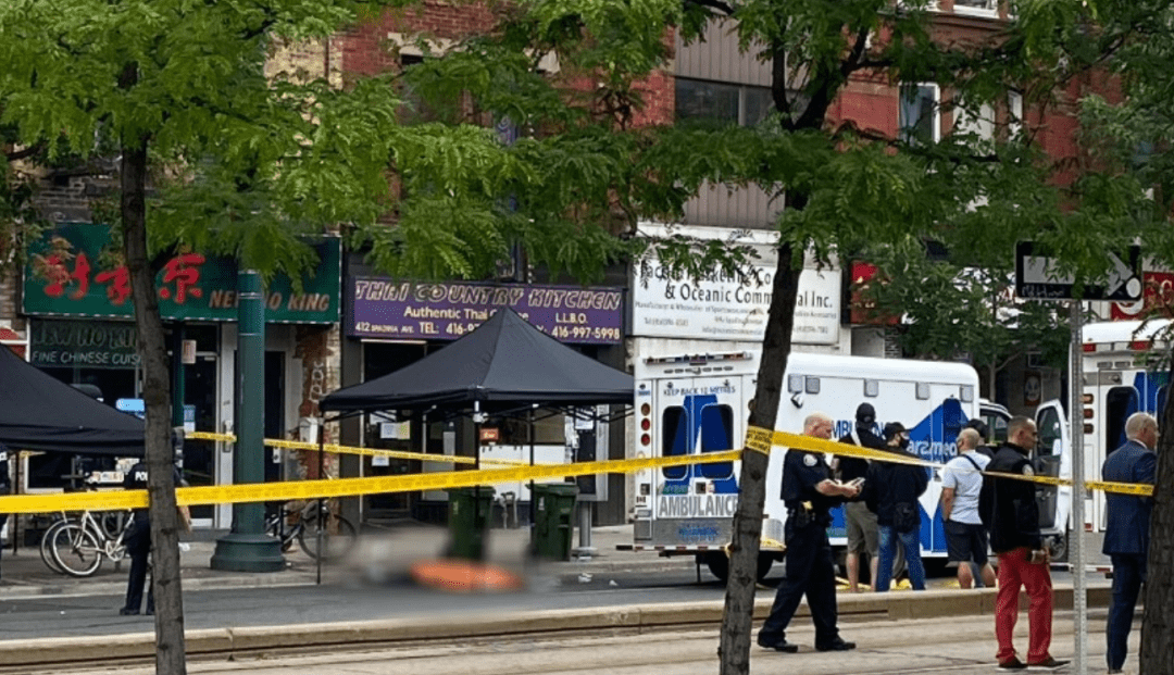 加拿大街上多名华人遭枪杀视频曝光温村居民险丧命枪手已杀2华人并