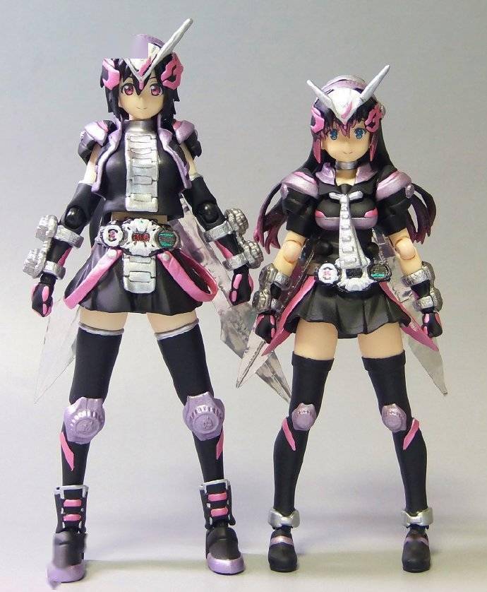 假面骑士时王与机娘混搭玩法"骑士少女zio酱"