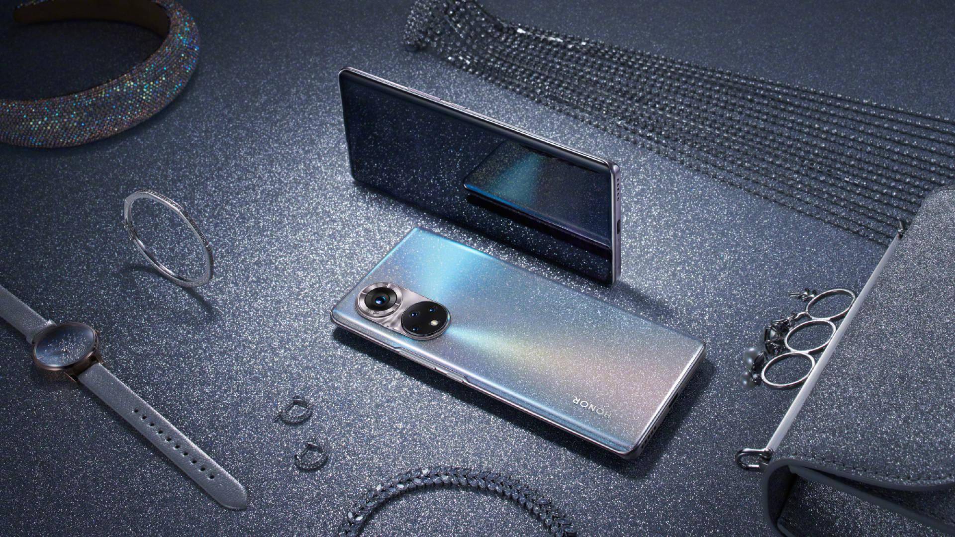 七夕礼物首选送给ta最浪漫的荣耀50系列初雪水晶