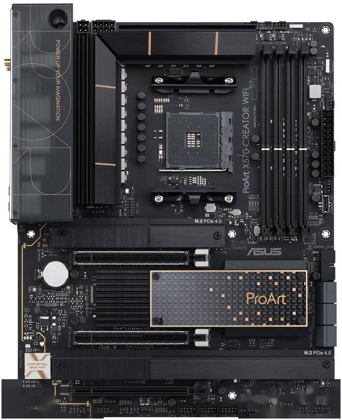 华硕发布三款x570主板16相供电wifi6e网卡最高配10g网口