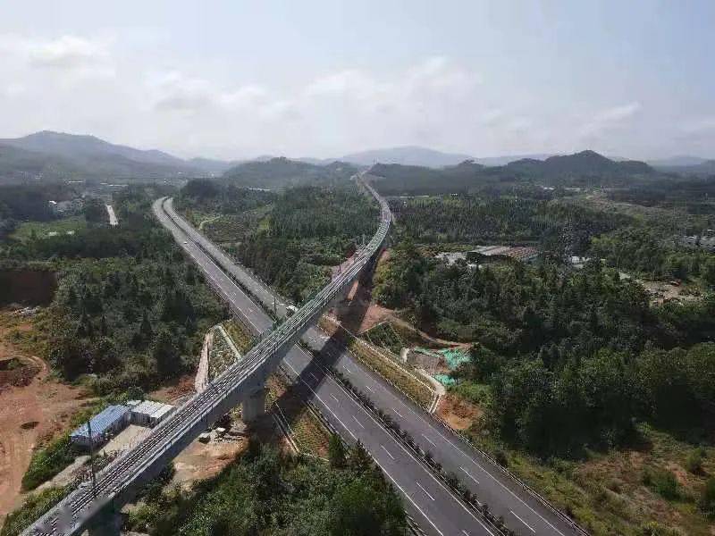 浦梅鐵路建寧至冠豸山段即將通車將結束寧化清流等地不通鐵路的歷史