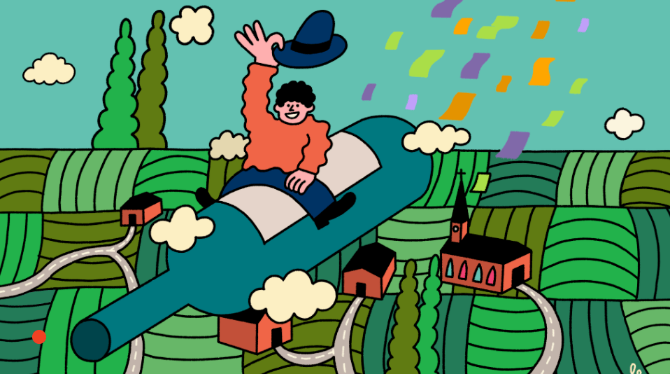 从1000张描边插画里告诉你9个最完善的技巧表现风格