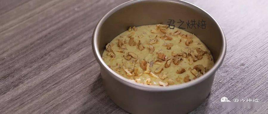相對低脂的香蕉核桃蛋糕，簡單，香 熱愛美食 第7张