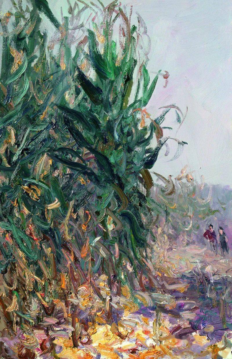 中国油画大家靳之林