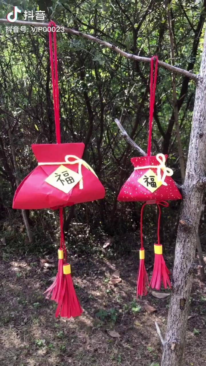 快过新年了一起做一个福气满满的福袋吧福袋手工制作一起做手工新年